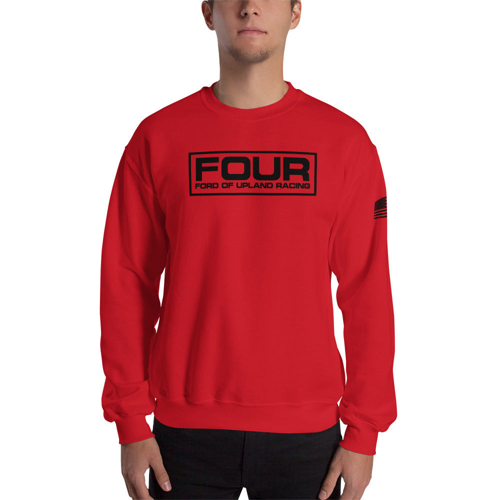 FOUR FORD OF UPLAND RACING WITH FLAG SWEATSHIRT