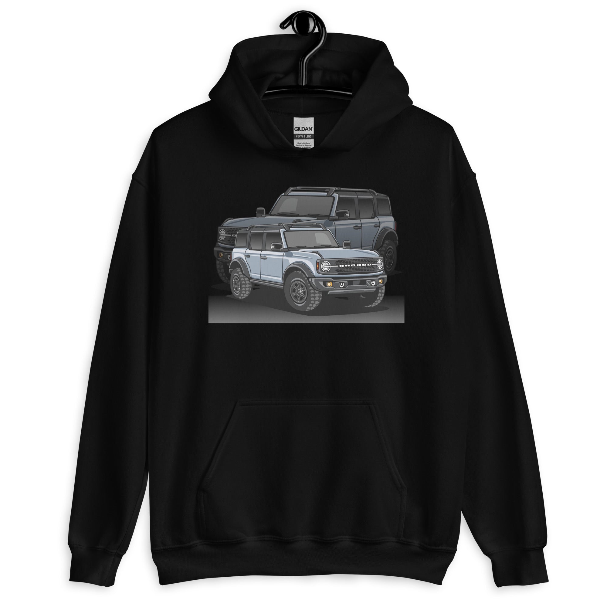 BRONCO SUV CAR REFLECTION HOODIE