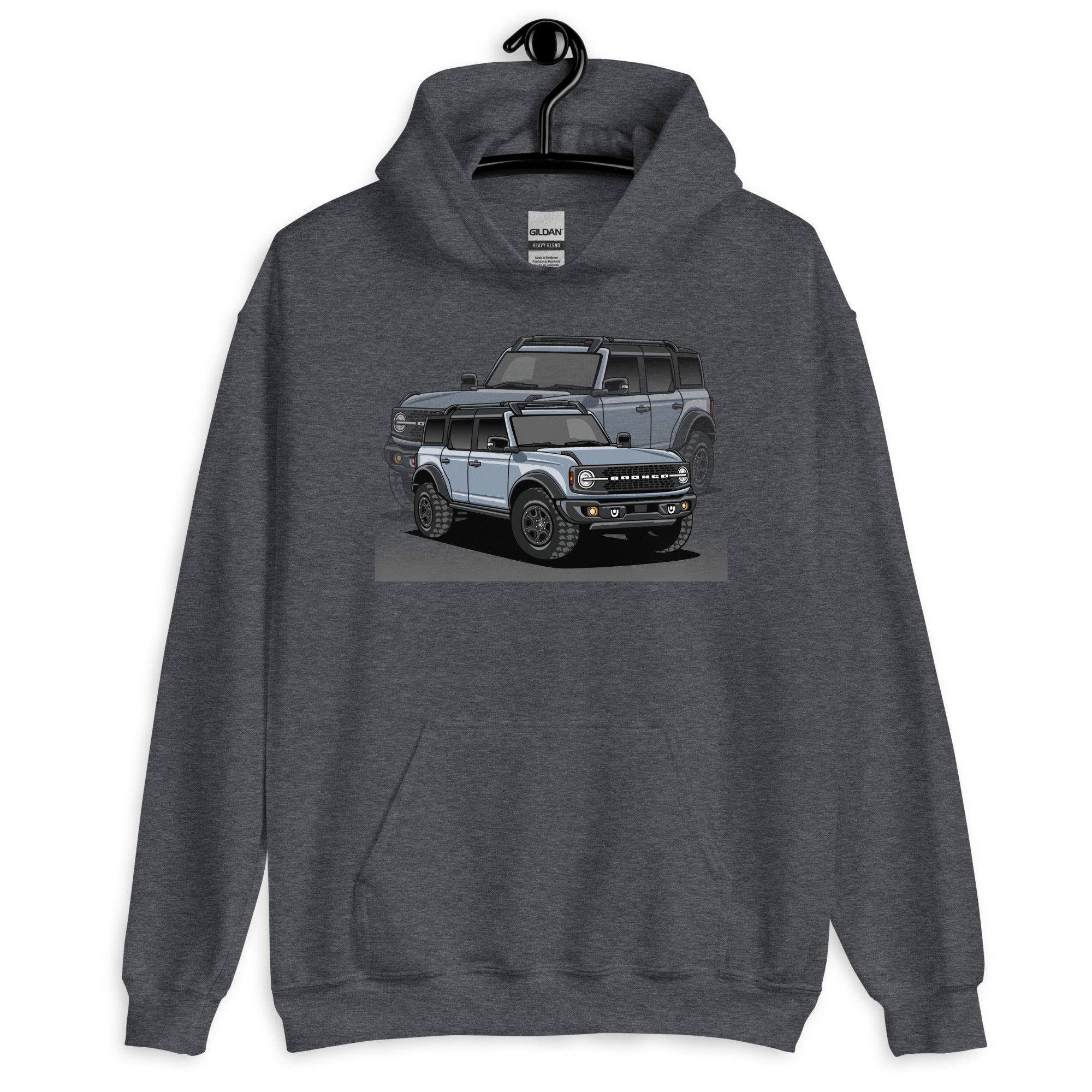 BRONCO SUV CAR REFLECTION HOODIE