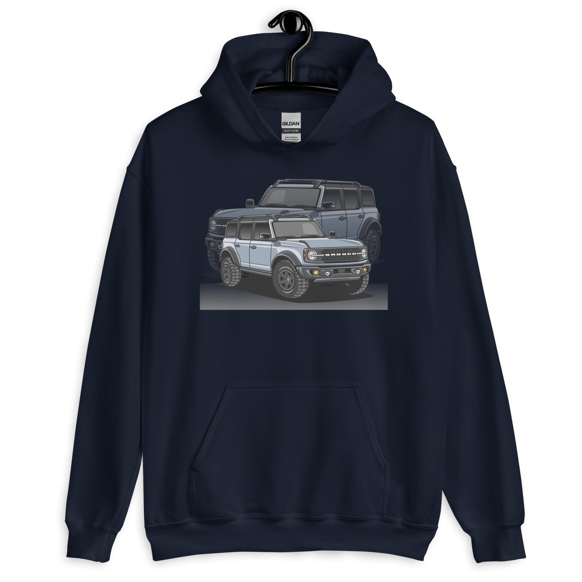 BRONCO SUV CAR REFLECTION HOODIE