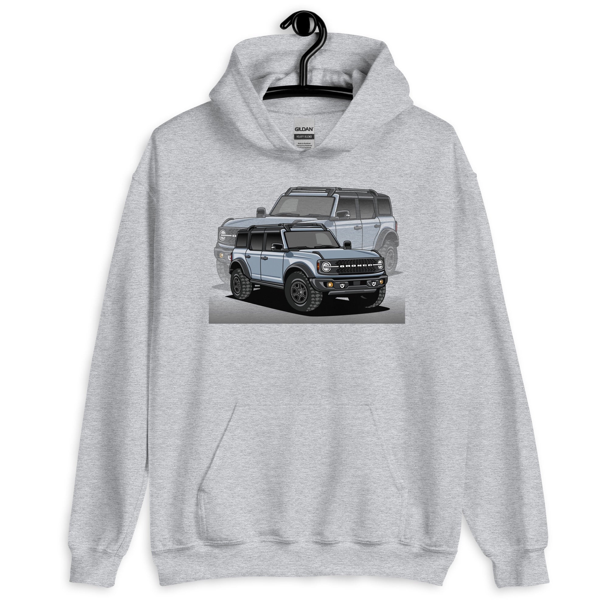 BRONCO SUV CAR REFLECTION HOODIE