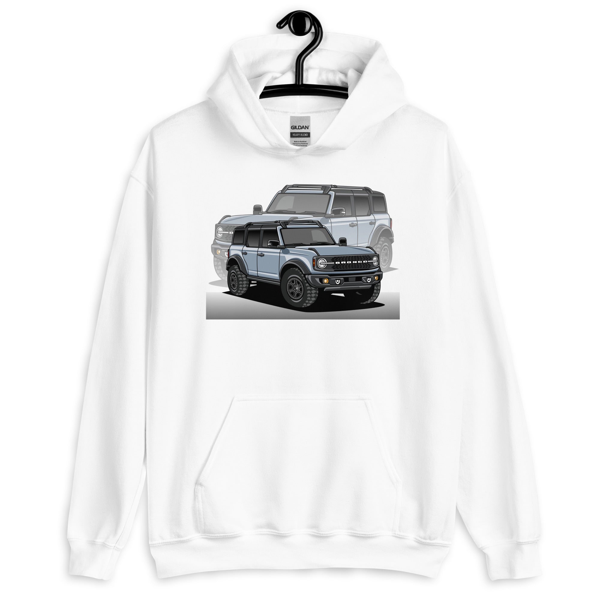 BRONCO SUV CAR REFLECTION HOODIE