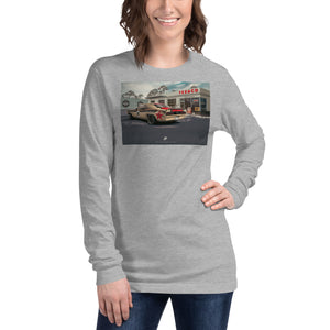 TEXACO CAMARO GAS STATION BACK LONG SLEEVES T-SHIRT