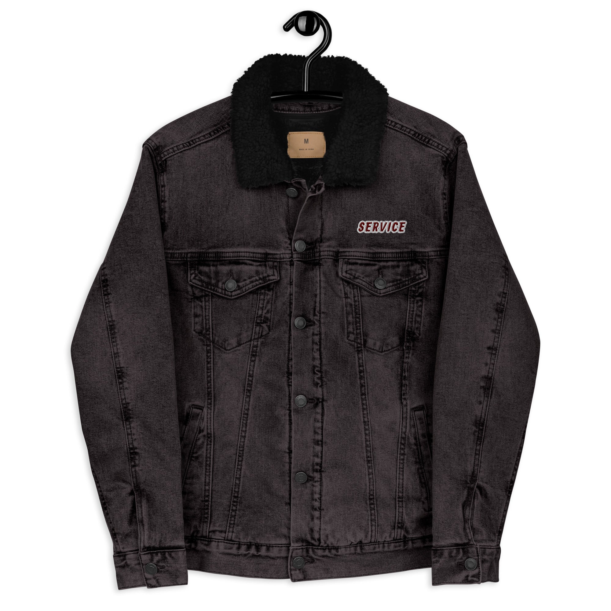 SERVICE DENIM SHERPA JACKET