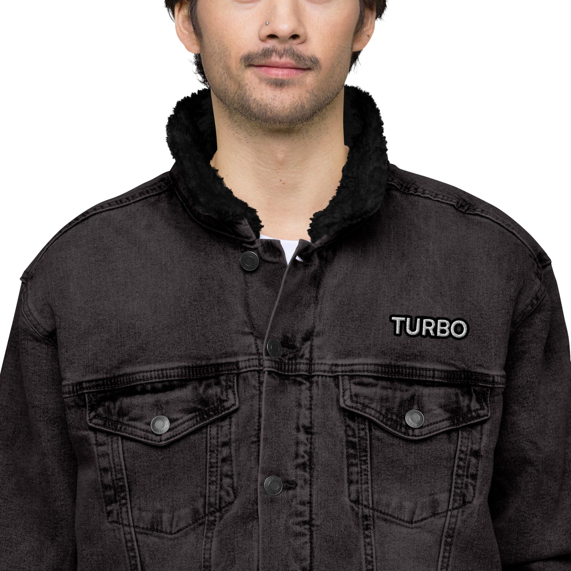 TURBO DENIM SHERPA JACKET