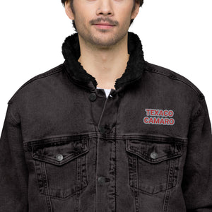 TEXACO CAMARO DENIM SHERPA JACKET