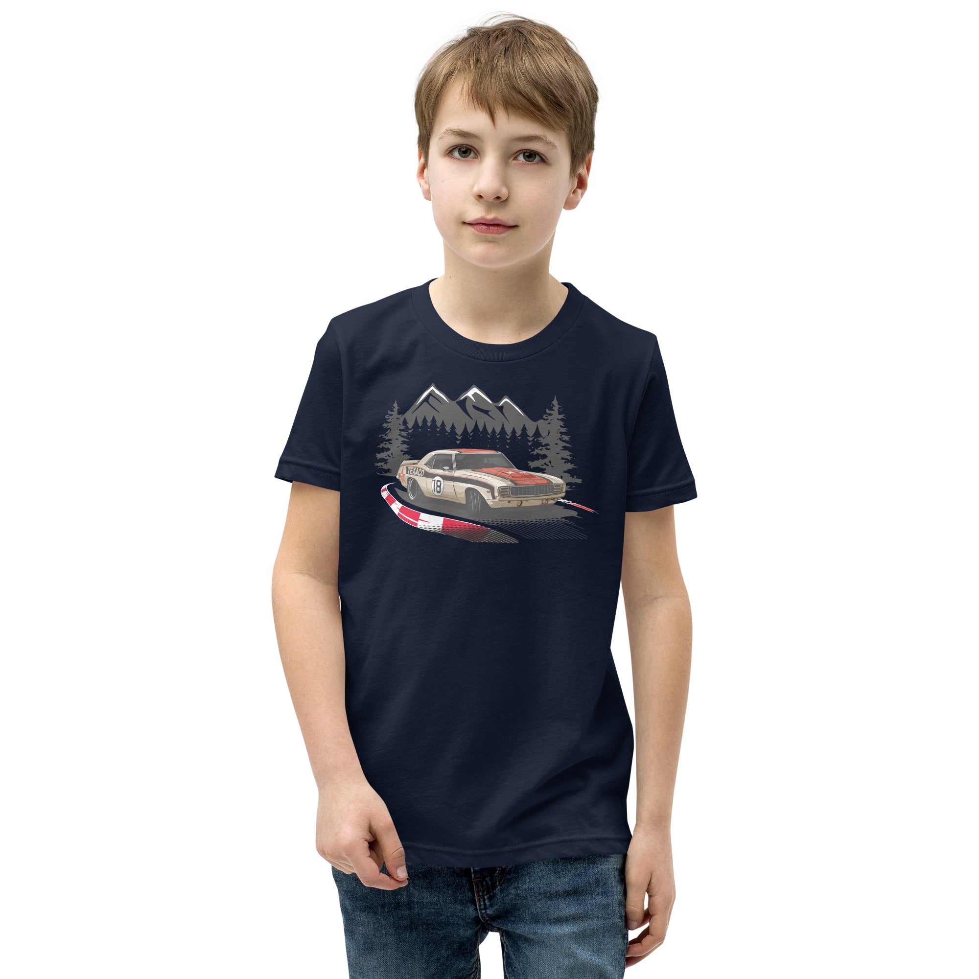 TEXACO CAMARO OPEN ROAD KIDS SHORT SLEEVES TEE