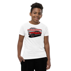 RAM RED TRUCK REFLECTION KIDS SHORT SLEEVES TEE
