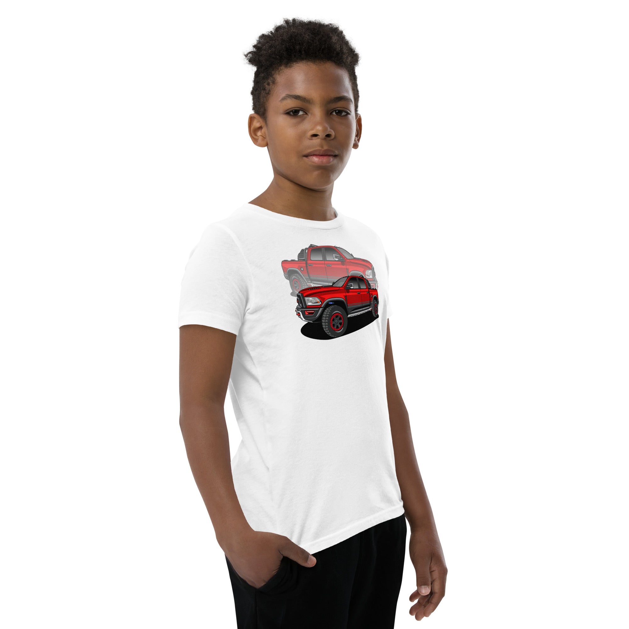 RAM RED TRUCK REFLECTION KIDS SHORT SLEEVES TEE